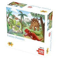 Thumbnail for Puzzle Dinosaurios y dragon 100 Piezas