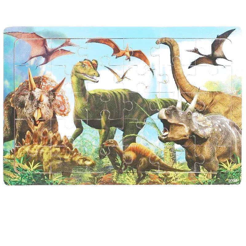 Puzzle Dinosaurios 4 Años