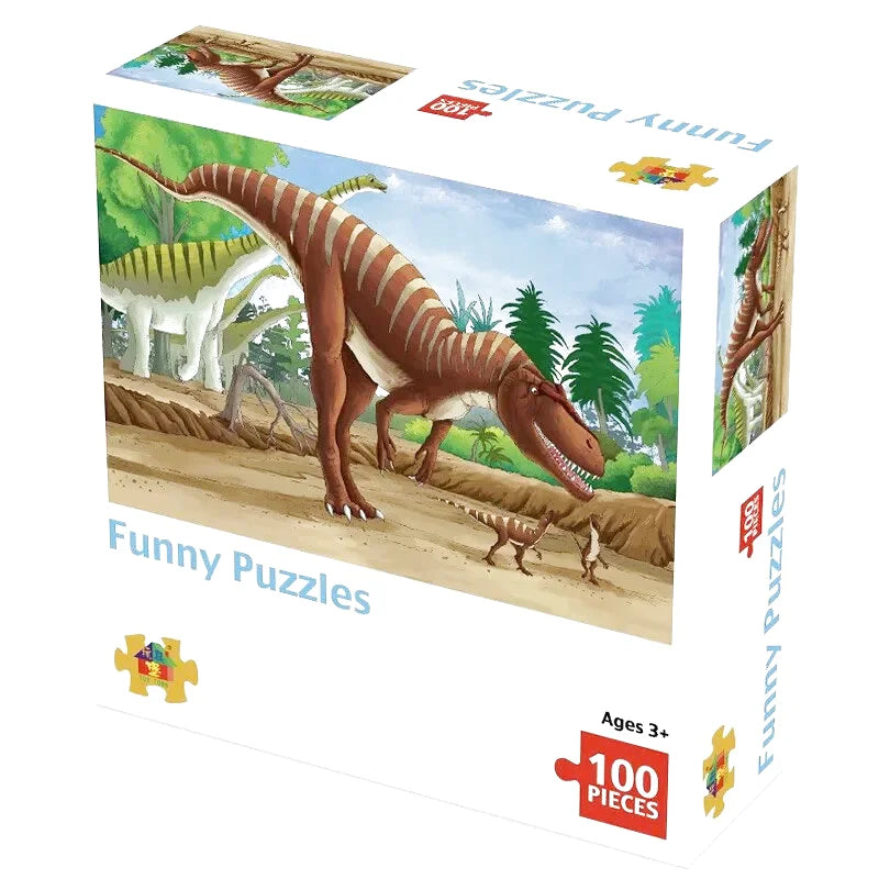 Box Puzzle Dinosaurios 5 Años